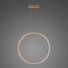 Lampa wisząca Ledowe Okręgi No.1 X 100cm 3k miedziana Dali