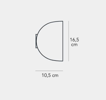 Kinkiet LED Fontana Arte F429945200GSLE Io