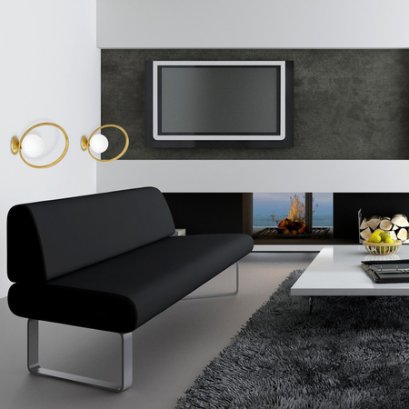 Milagro Kinkiet VIENNA 1xE14 MLP5572 Mosiądz