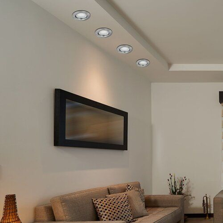 Lampa sufitowa Rabalux Lite 1163 chrom satyna