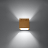 Sollux Lighting Kinkiet QUAD naturalne drewno SL.0491