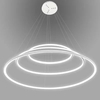 Lampa wisząca Ledowe Okręgi No.3 80cm 3k biała Dali