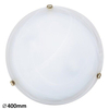 Lampa sufitowa Rabalux Alabastro 3301 białe szkło alabastrowe