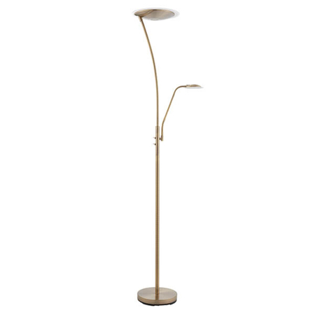 Endon Lighting Lampa podłogowa 73080 mosiądz