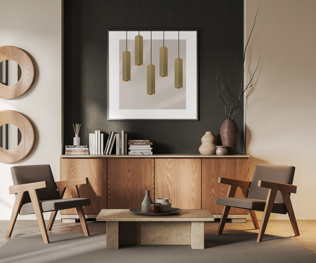 Lampa wisząca Italux PND-37492-1-GD Złoty