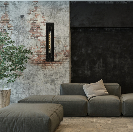 Kinkiet Retro Loft Abigali 47 x 10 x 12 cm