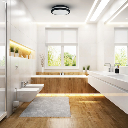 Eko-Light Plafon Marlon 36W 4000K Czarny IP54 EKP0476 CZARNY