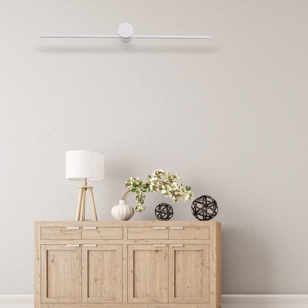 Kinkiet Modern Slim L 1xLED biały IP44 LP-777/1W L WH