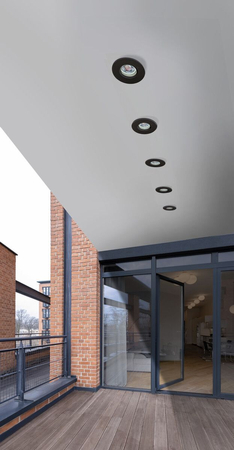 Lampa zewnętrzna IKA R IP65 BK Azzardo AZ3017 czarny