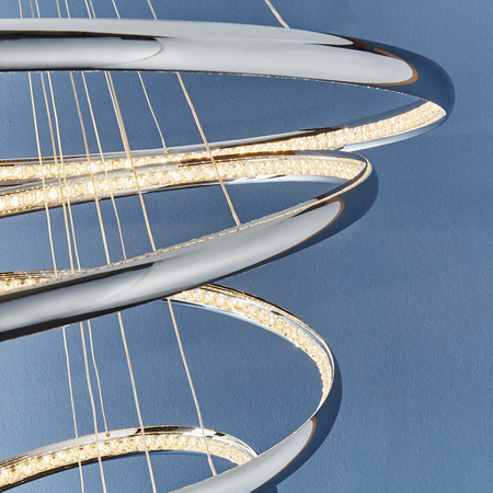 Endon Lighting Lampa wisząca 81906 chrom