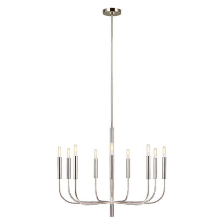 Żyrandol Elstead Lighting Brianna szary FE-BRIANNA9-PN