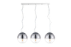 Lampa wisząca IRIS 3 LINE CHROME Azzardo AZ3103 chrom