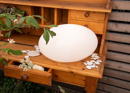 Kropla LED Lampa zewnętrzna ogrodowa 2700K Biała ciepła 24x42 32420W biały