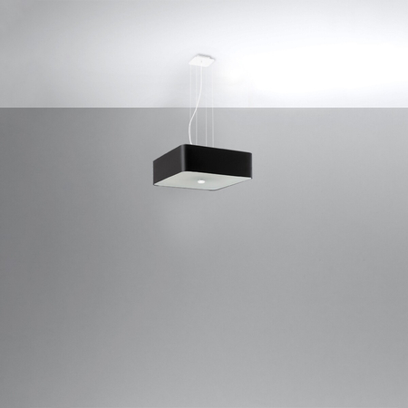 Sollux Lighting Żyrandol LOKKO 45 czarny SL.0774