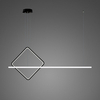 Lampa wisząca Linea No.4 A 40cm czarnobiała 3k