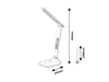 Lampa stołowa Rabalux Deshal 74015 biały