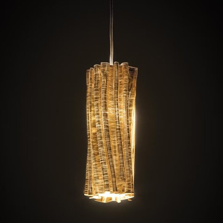 Lampa wisząca Slamp ACCORDÉON - GOLD ACRSS00GLD01B00NMTEU złoty