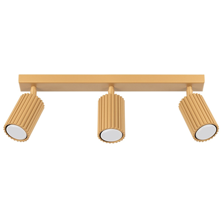 Sollux Lighting Plafon KARBON 3L złoty SL.1562