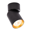 Milagro Spot Andy 1xGU10 Czarny + Złoty ML9933 CZARNY / ZŁOTY