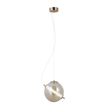 Lampa wisząca Italux Nola PND-34366-HBR-AMB złoty