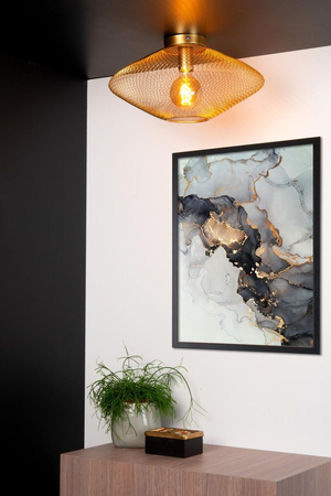 Lampa sufitowa Lucide MESH 21123/45/02 złoty