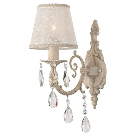 Kinkiet ścienny Maytoni ARM390-01-W Filomena Ivory - Kość słoniowa