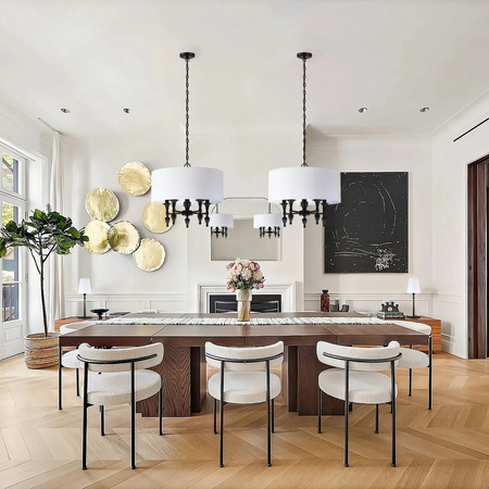 Cosmo Light Lampa wisząca AUSTIN P05203BK-WH