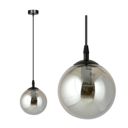 Lampa wisząca COSMO 1 BL GRAFIT Emibig 712/1 czarny
