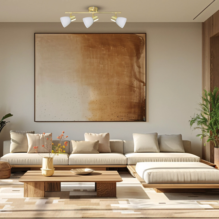 Milagro Lampa sufitowa JOTA 3xE14 ML1062 ZŁOTY