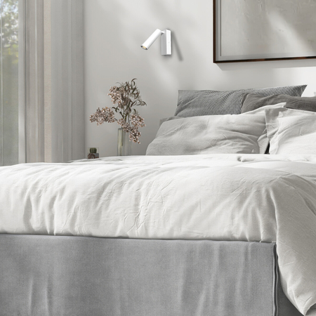 Milagro Kinkiet Santi 1xG9 Biały ML1013 BIAŁY