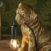 Lampa stołowa Endon Lighting Pug puppy 107324 złoty