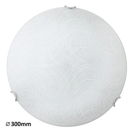 Lampa sufitowa Rabalux Tanner 3230 biały wzorzysty