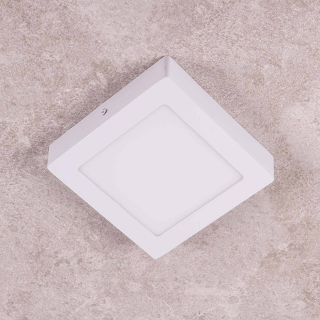 Plafon LED Greenie SOLID kwadratowy metalowy 170x170 12W CW