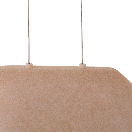 MAXLIGHT P0568 LAMPA WISZACA CARBON CREAM&GREY