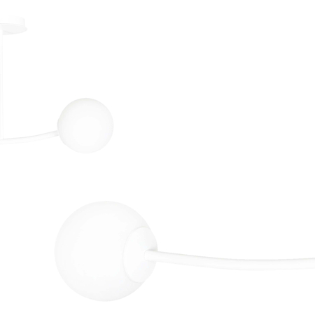 Lampa sufitowa HALLDOR 2 WHITE Emibig 1025/2 biały