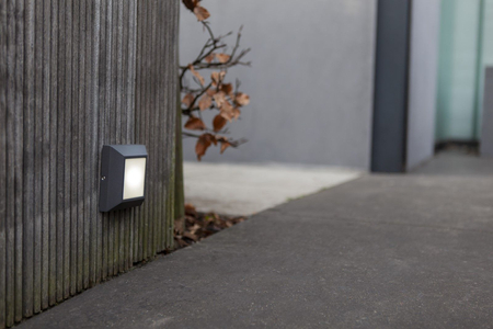 Kinkiet zewnętrzny Lutec HELENA 6402101118 czarny