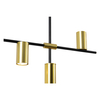 Lampa wisząca Arizona 6xGU10 czarno/złota LP-074/6PL BK/GD