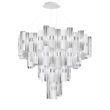 Lampa wisząca Slamp LA LOLLONA 4 - WHITE LALS4XLWHT06T00NMTEU biały