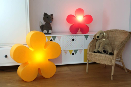 Kwiat LED Lampa zewnętrzna ogrodowa 2700K Biała ciepła Ø40cm 32405W czerwony