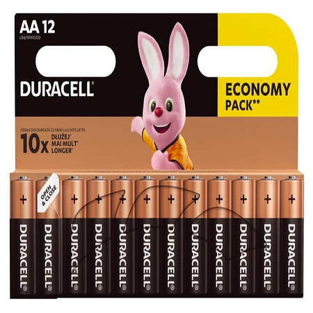 Bateria alkaliczna Duracell MN1500 Basic LR6 / AA x 12