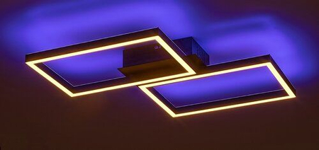 Lampa sufitowa Rabalux Ludano 71032 czarny matowy