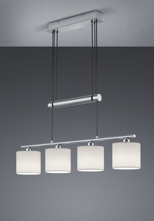 Lampa wisząca Trio 305400401 biały/srebrny