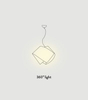 Lampa wisząca Slamp GEMMY - PRISMA/GOLD M GEMSM00PRG01T00000EU złoty