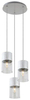 Lampa wisząca Rabalux Zelkova 3155 szczotkowane aluminium