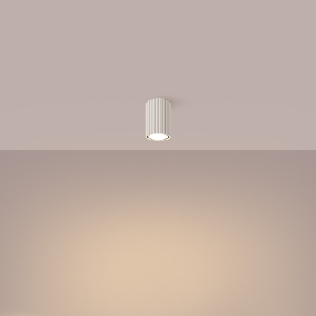 Sollux Lighting Plafon KARBON 10 beżowy SL.1587