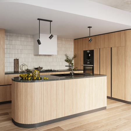 Sollux Lighting Plafon NORANO czarny SL.1074