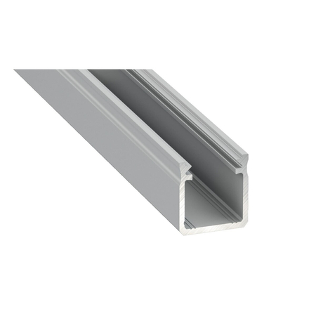 Eko-Light PROFIL ALUMINIOWY SREBRNY TYP Z 1m + KLOSZ MLECZNY EKPR6481