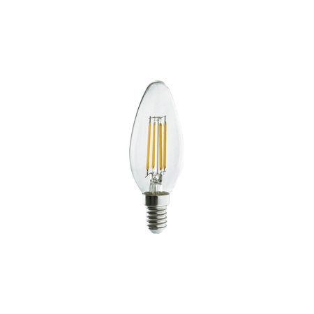 Żarówka BULB LED E14, C35, 6W Nowodvorski 10589 bursztynowy