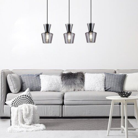 Lampa wisząca Rabalux Abra 72163 czarny matowy