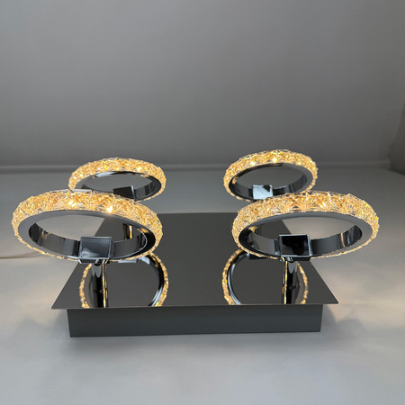 Light Prestige Plafon Carrara srebrny LED 3000K LP-1864/4C